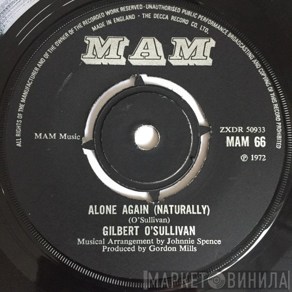 Gilbert O'Sullivan - Alone Again (Naturally)