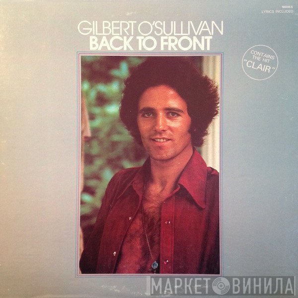 Gilbert O'Sullivan  - Back To Front
