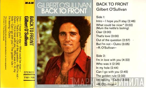 Gilbert O'Sullivan  - Back To Front