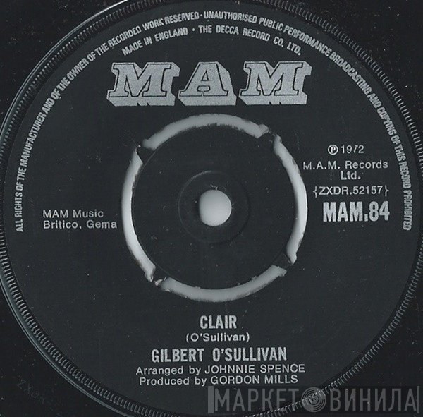 Gilbert O'Sullivan - Clair
