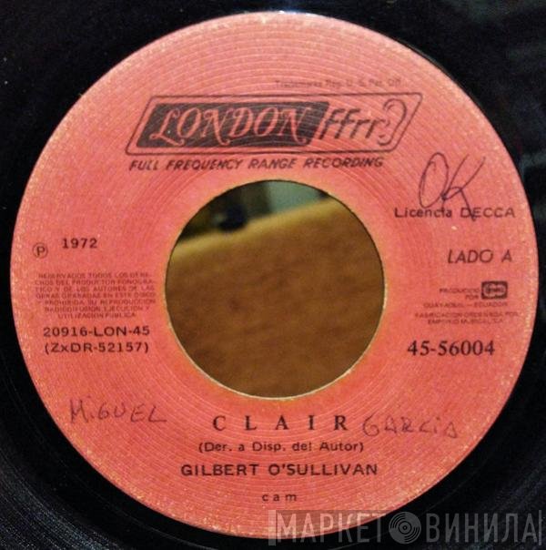 Gilbert O'Sullivan  - Clair