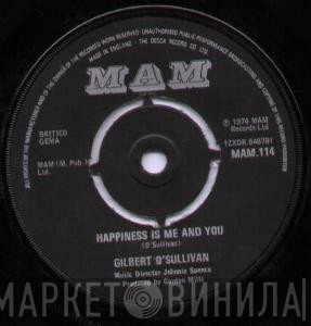 Gilbert O'Sullivan - Happiness Is Me And You
