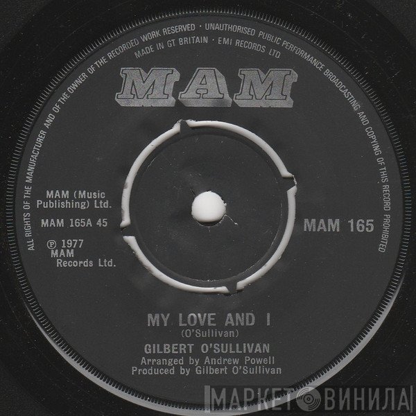 Gilbert O'Sullivan - My Love And I