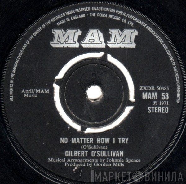 Gilbert O'Sullivan - No Matter How I Try