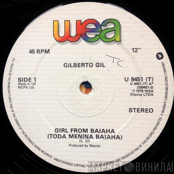 Gilberto Gil - Girl From Baiaha (Toda Menina Baiaha)