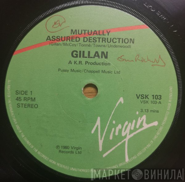 Gillan  - Mutually Assured Destruction