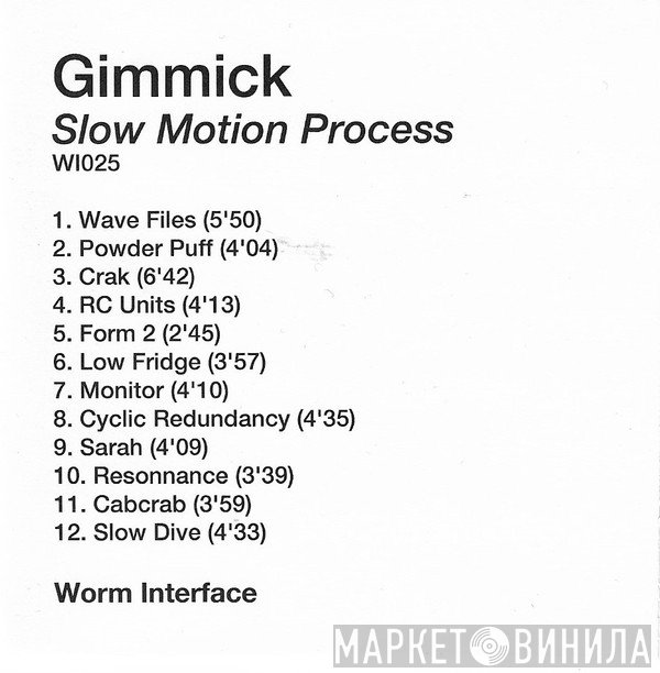 Gimmik  - Slow Motion Process