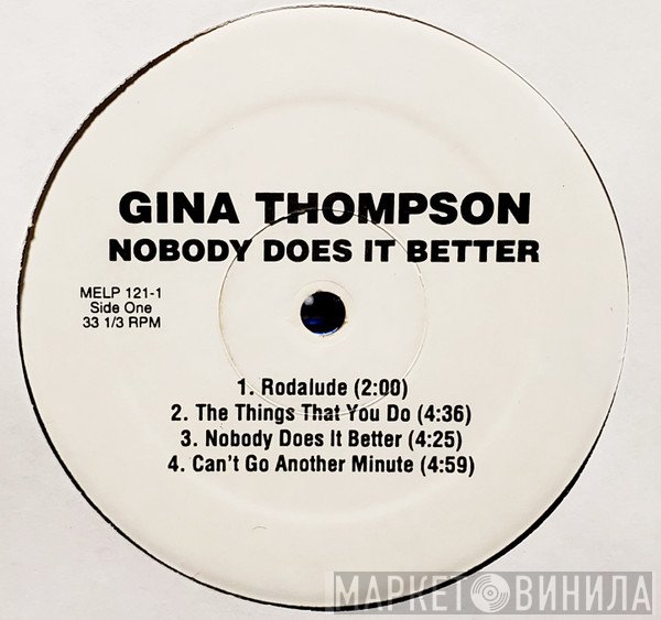 Gina Thompson - Nobody Does It Better