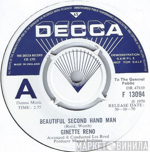 Ginette Reno  - Beautiful Second Hand Man