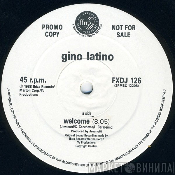 Gino Latino - Welcome