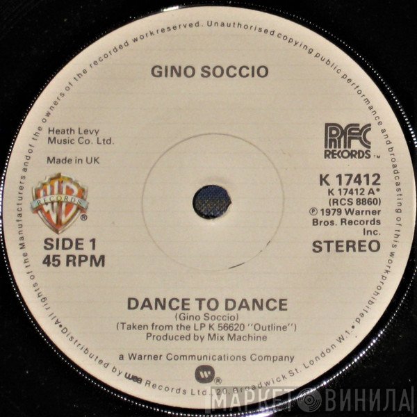 Gino Soccio - Dance To Dance