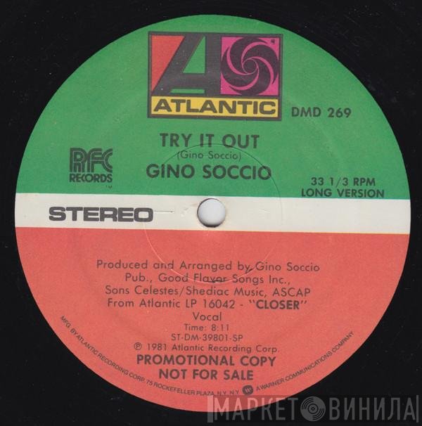 Gino Soccio  - Try It Out