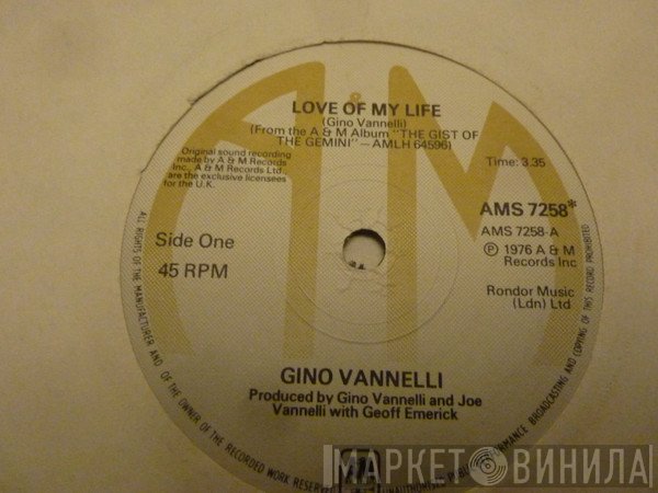Gino Vannelli - Love Of My Life