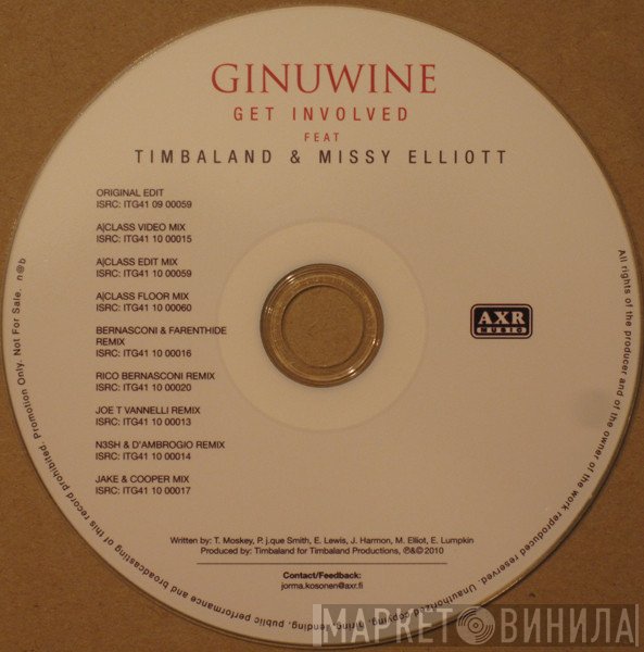 Ginuwine Feat Timbaland & Missy Elliott  - Get Involved