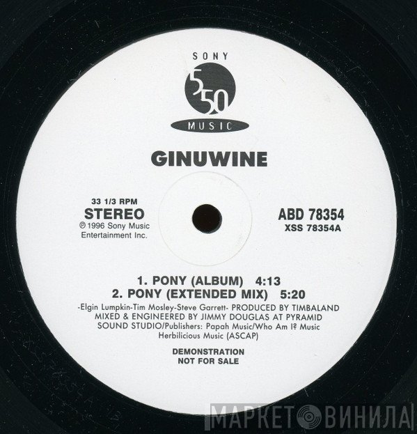 Ginuwine  - Pony