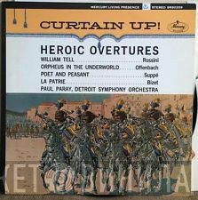 Gioacchino Rossini / Jacques Offenbach / Georges Bizet / Franz von Suppé / Paul Paray, Detroit Symphony Orchestra  - Heroic Overtures