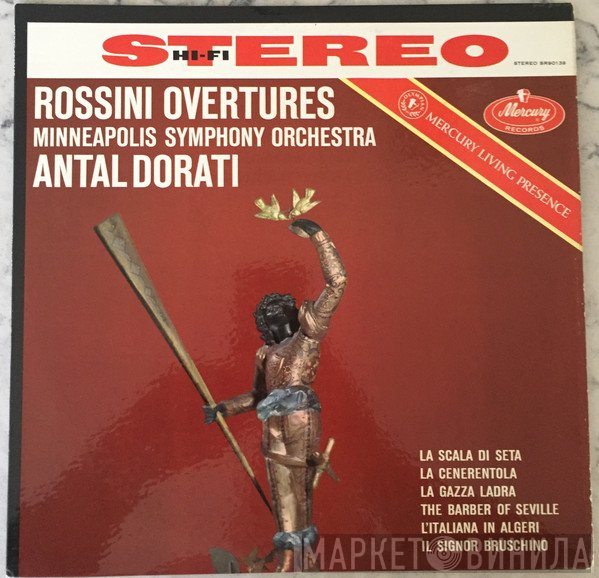 Gioacchino Rossini, Minneapolis Symphony Orchestra, Antal Dorati  - Overtures