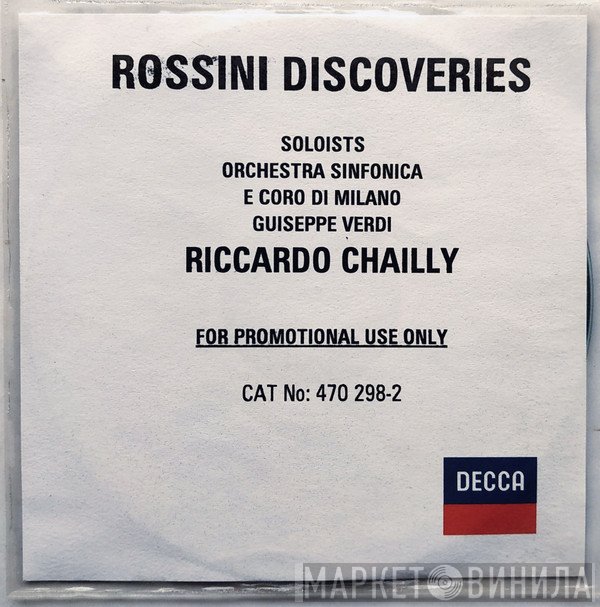 Gioacchino Rossini, Riccardo Chailly - Rossini Discoveries