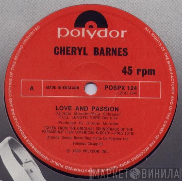 Giorgio Moroder, Cheryl Barnes - Love And Passion / Hello Mr. W.A.M.