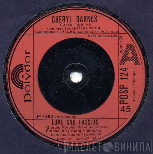 Giorgio Moroder, Cheryl Barnes - Love And Passion / Hello Mr. W.A.M.