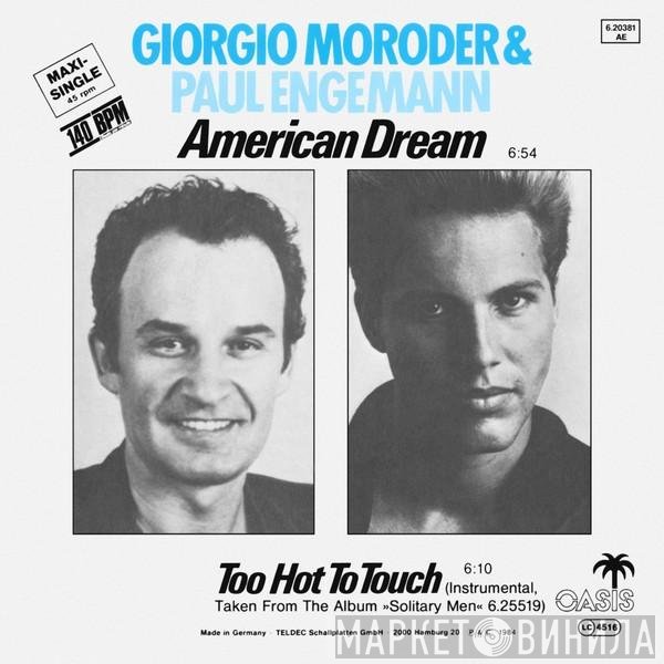 Giorgio Moroder & Paul Engemann  - American Dream