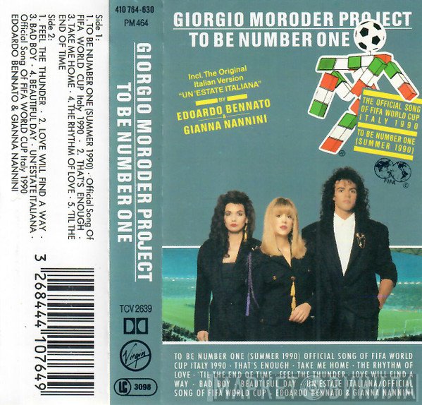 Giorgio Moroder Project  - To Be Number One