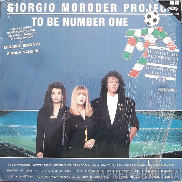 Giorgio Moroder Project  - To Be Number One