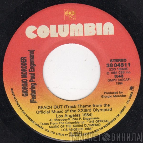 Giorgio Moroder  - Reach Out