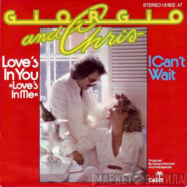 Giorgio Moroder and Chris Bennett  - Love's In You »Love's In Me«