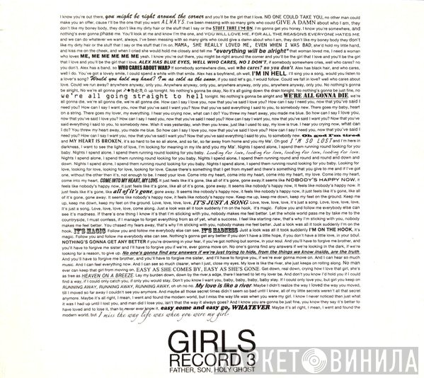 Girls  - Father, Son, Holy Ghost