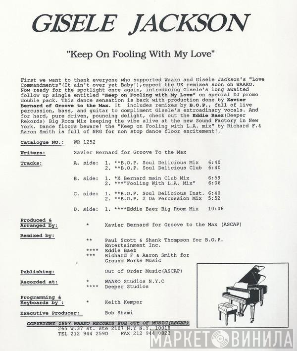 Gisele Jackson - Fooling With My Love