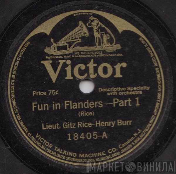 Gitz Rice - Henry Burr  - Fun In Flanders