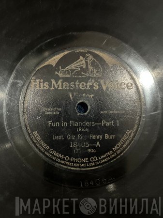 Gitz Rice - Henry Burr  - Fun In Flanders