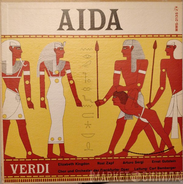 Giuseppe Verdi - Elizabeth Kingdon / Rosl Zapf / Arturo Sergi / Ernst Gutstein  - Aida