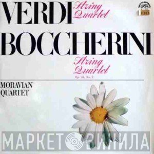 Giuseppe Verdi / Luigi Boccherini - Moravian Quartet  - String Quartet In E Minor / String Quartet In E Flat Major