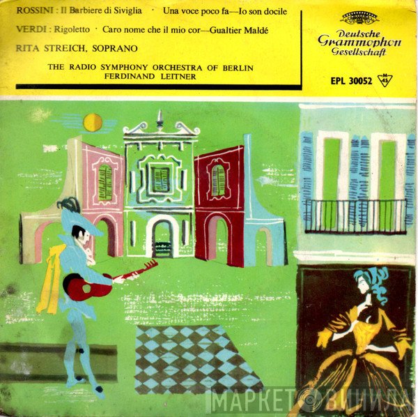 Giuseppe Verdi, Gioacchino Rossini, Rita Streich, Radio-Symphonie-Orchester Berlin, Ferdinand Leitner - Il Barbiere Di Siviglia / Rigoletto