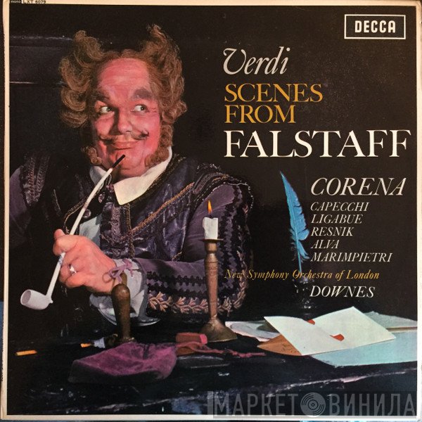 Giuseppe Verdi, Fernando Corena, Edward Downes  - Scenes From Falstaff