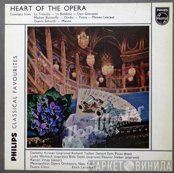 Giuseppe Verdi, Giacomo Puccini, Wolfgang Amadeus Mozart, Jules Massenet, The Metropolitan Opera House Orchestra, Fausto Cleva, Erich Leinsdorf - Heart Of The Opera