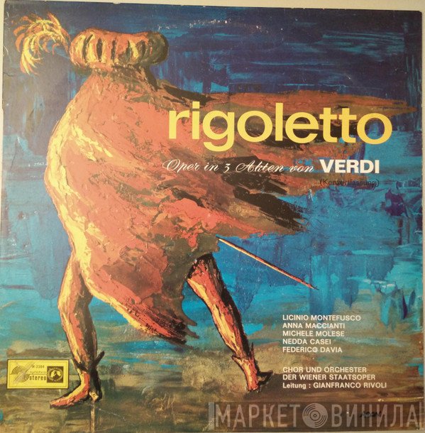 Giuseppe Verdi, Gianfranco Rivoli  - Rigoletto Oper In 3 Akten Von Verdi