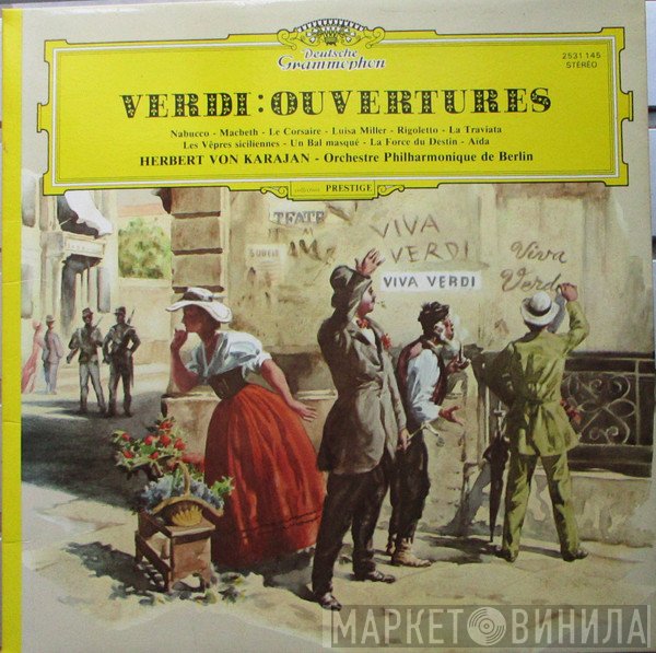 Giuseppe Verdi - Herbert von Karajan - Berliner Philharmoniker  - Ouvertures