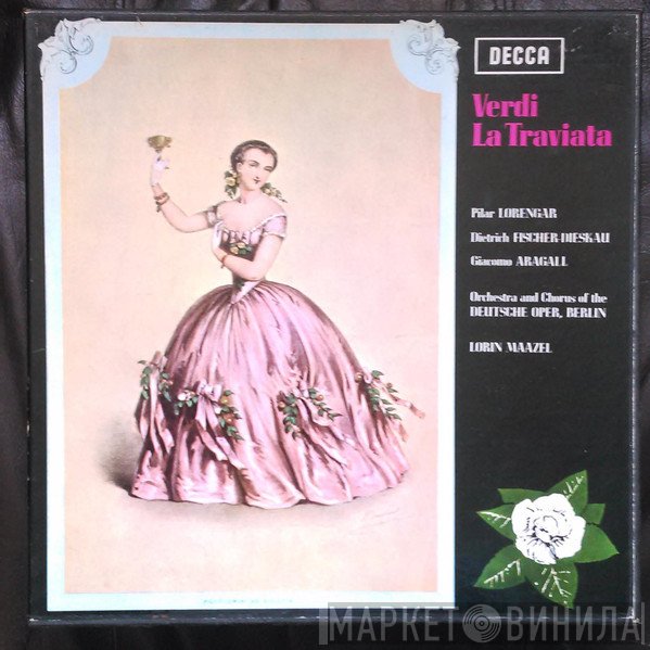 Giuseppe Verdi, Lorin Maazel, Dietrich Fischer-Dieskau, Pilar Lorengar, Orchester Der Deutschen Oper Berlin, Chor der Deutschen Oper Berlin, Giacomo Aragall - La Traviata