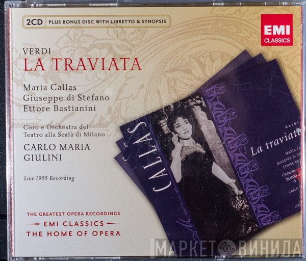 Giuseppe Verdi, Maria Callas, Giuseppe di Stefano, Carlo Maria Giulini, Orchestra Del Teatro Alla Scala, Coro Del Teatro Alla Scala, Ettore Bastianini - La Traviata