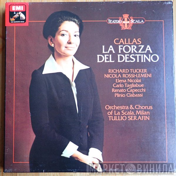 Giuseppe Verdi, Maria Callas, Tullio Serafin, Orchestra Del Teatro Alla Scala, Renato Capecchi, Coro Del Teatro Alla Scala, Plinio Clabassi, Richard Tucker , Carlo Tagliabue, Nicola Rossi-Lemeni, Elena Nicolai - La Forza Del Destino