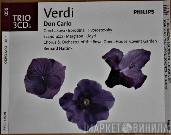 Giuseppe Verdi, Orchestra Of The Royal Opera House, Covent Garden, Bernard Haitink  - Don Carlo