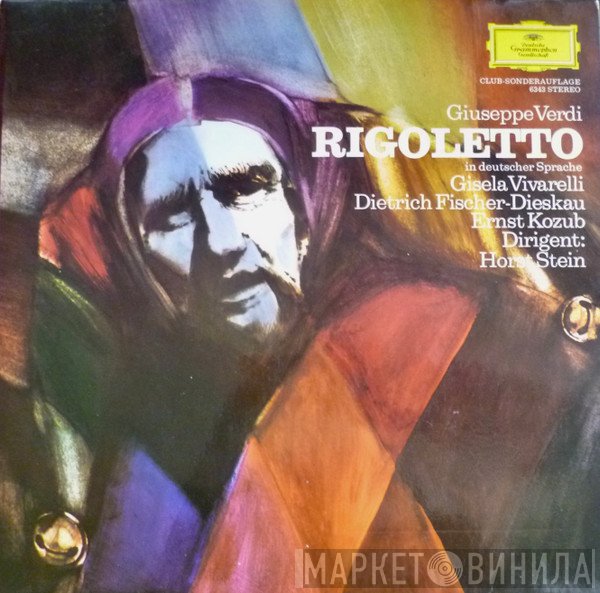 Giuseppe Verdi - Renata Scotto, Fiorenza Cossotto, Carlo Bergonzi, Dietrich Fischer-Dieskau, Rafael Kubelik  - Rigoletto
