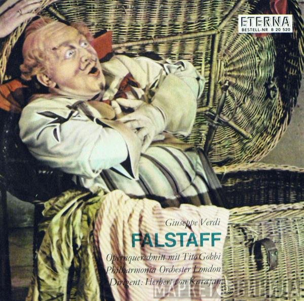 Giuseppe Verdi, Tito Gobbi, Philharmonia Orchestra, Herbert von Karajan - Falstaff, Opernquerschnitt