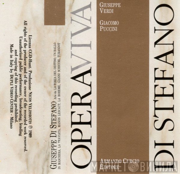 Giuseppe di Stefano - Giuseppe Verdi, Giacomo Puccini  - Di Stefano