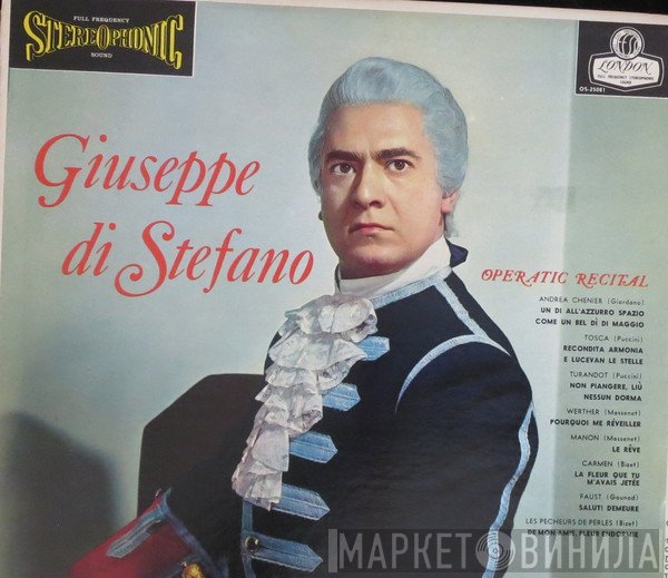 Giuseppe di Stefano With Tonhalle-Orchester Zürich, Franco Patane  - Operatic Recital