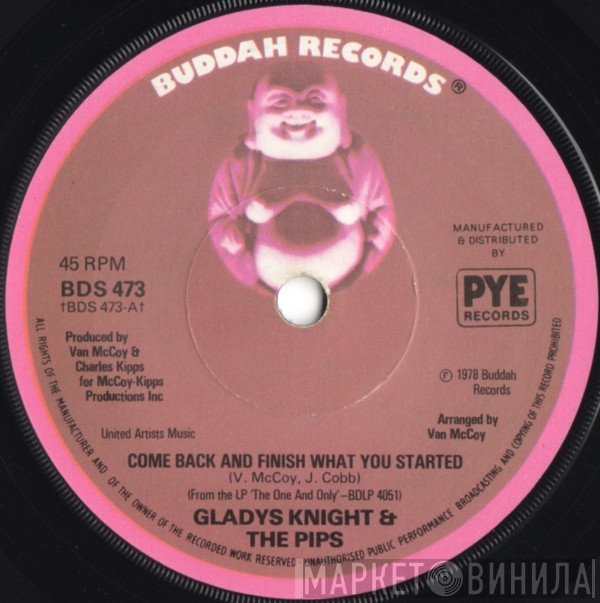 Gladys Knight And The Pips - Come Back And Finish What You Started