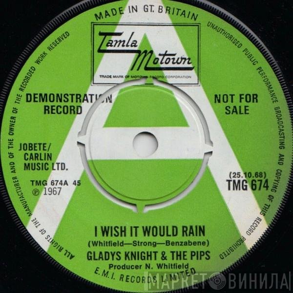 Gladys Knight And The Pips - I Wish It Would Rain / It's Summer
